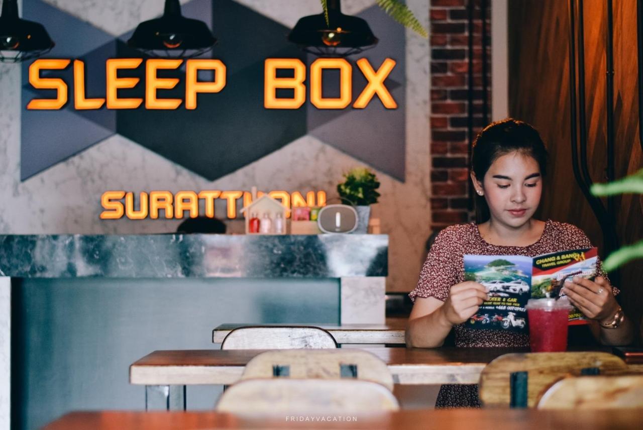 Sleepbox Hostel Suratthani Surat Thani Bagian luar foto