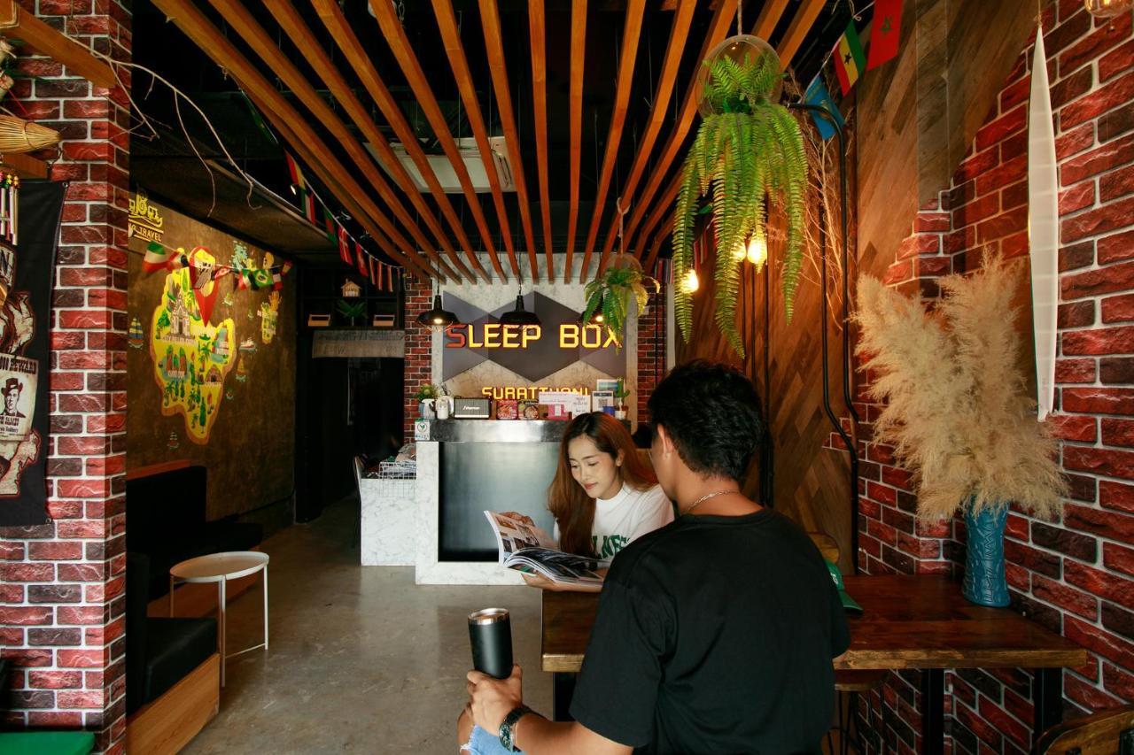 Sleepbox Hostel Suratthani Surat Thani Bagian luar foto