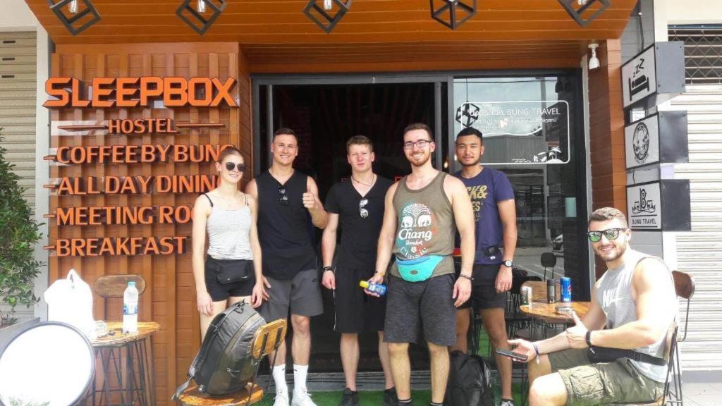 Sleepbox Hostel Suratthani Surat Thani Bagian luar foto