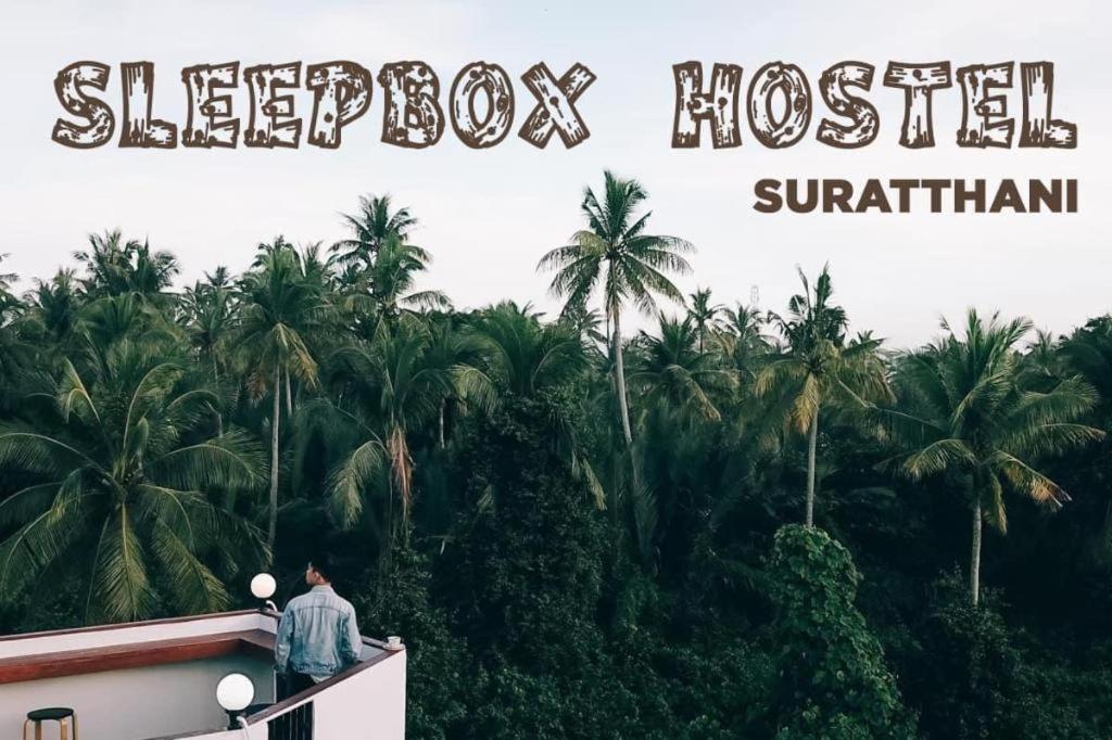 Sleepbox Hostel Suratthani Surat Thani Bagian luar foto